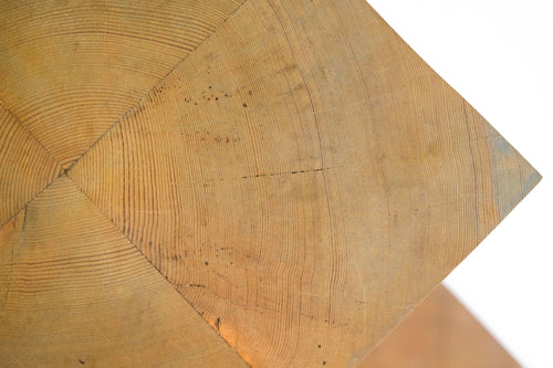 Old growth fir stool/end table