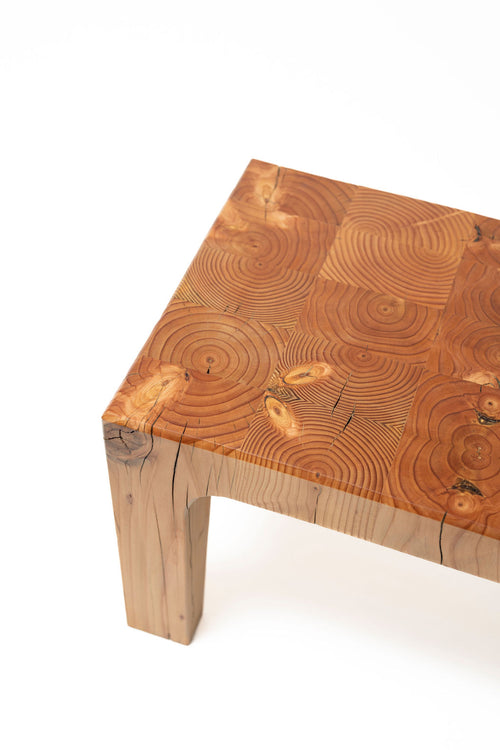 Fir End-grain Coffee Table