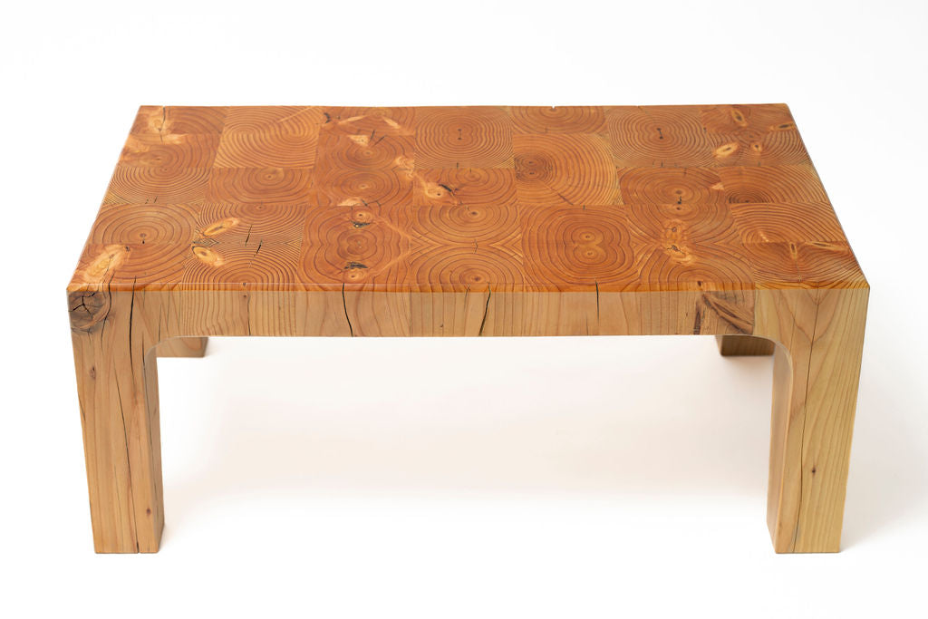 Fir End-grain Coffee Table