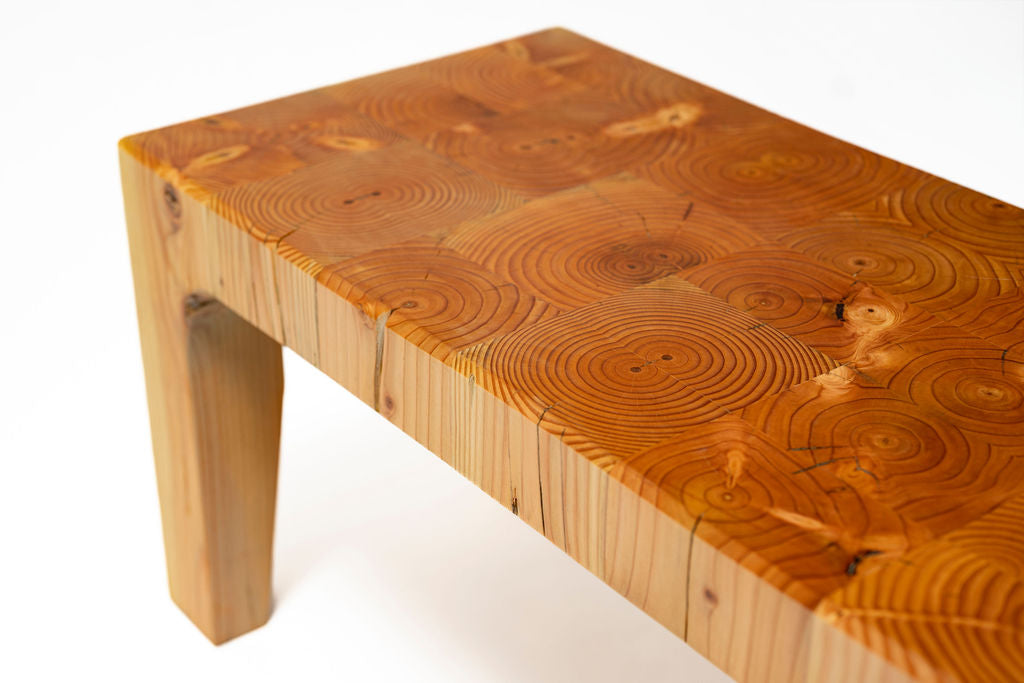 Fir End-grain Coffee Table